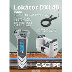 Lokátor C.Scope DXL2 a generátor SGV2 - set