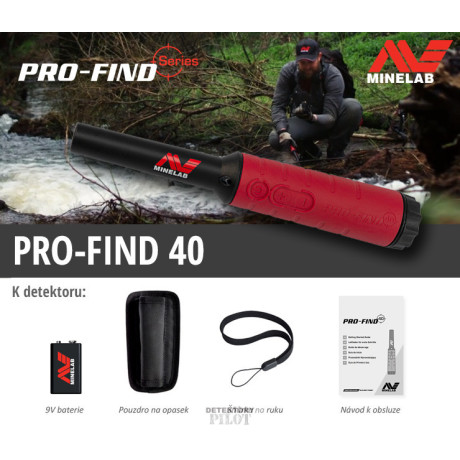 Dohledávací detektor kovů Minelab PRO-FIND 40