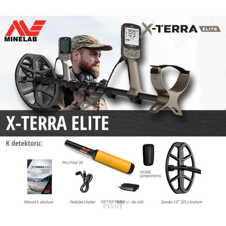 Minelab X-Terra ELITE pinpoiter set
