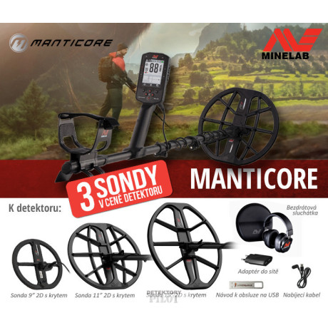 Minelab Manticore GOLD & SILVER