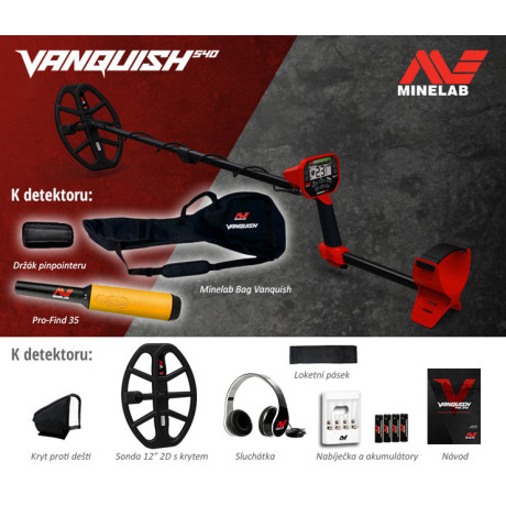 Minelab Vanquish 540, Minelab Vanquish