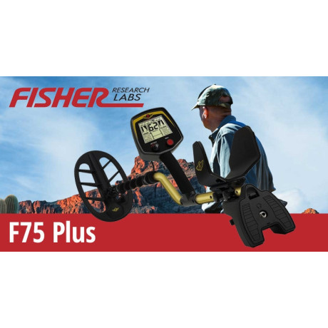Detektor kovů Fisher  F75 V2 Plus Pulse, Detektor kovů Fisher, F75
