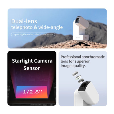 Inteligentní astronomický teleskop ZWO Seestar S30