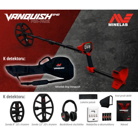Minelab Vanquish 540 Pro Pack, Minelab Vanquish 540 , Minelab Vanquish