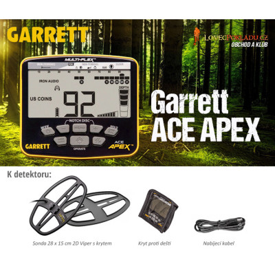Garrett Ace Apex, Apex, Garrett