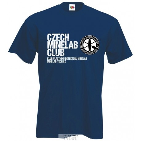 Tričko Czech Minelab Club, velikost M